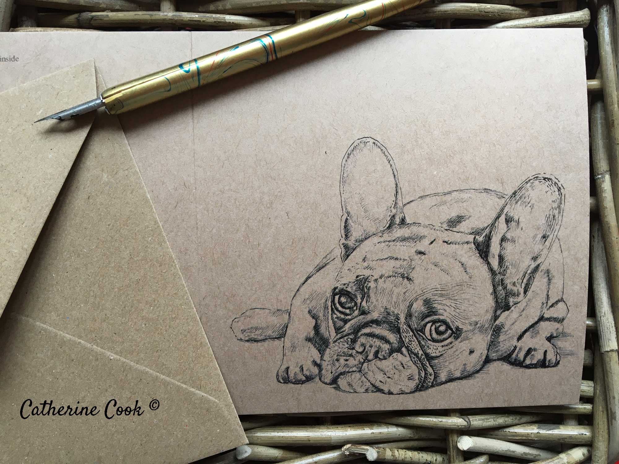 frenchie card